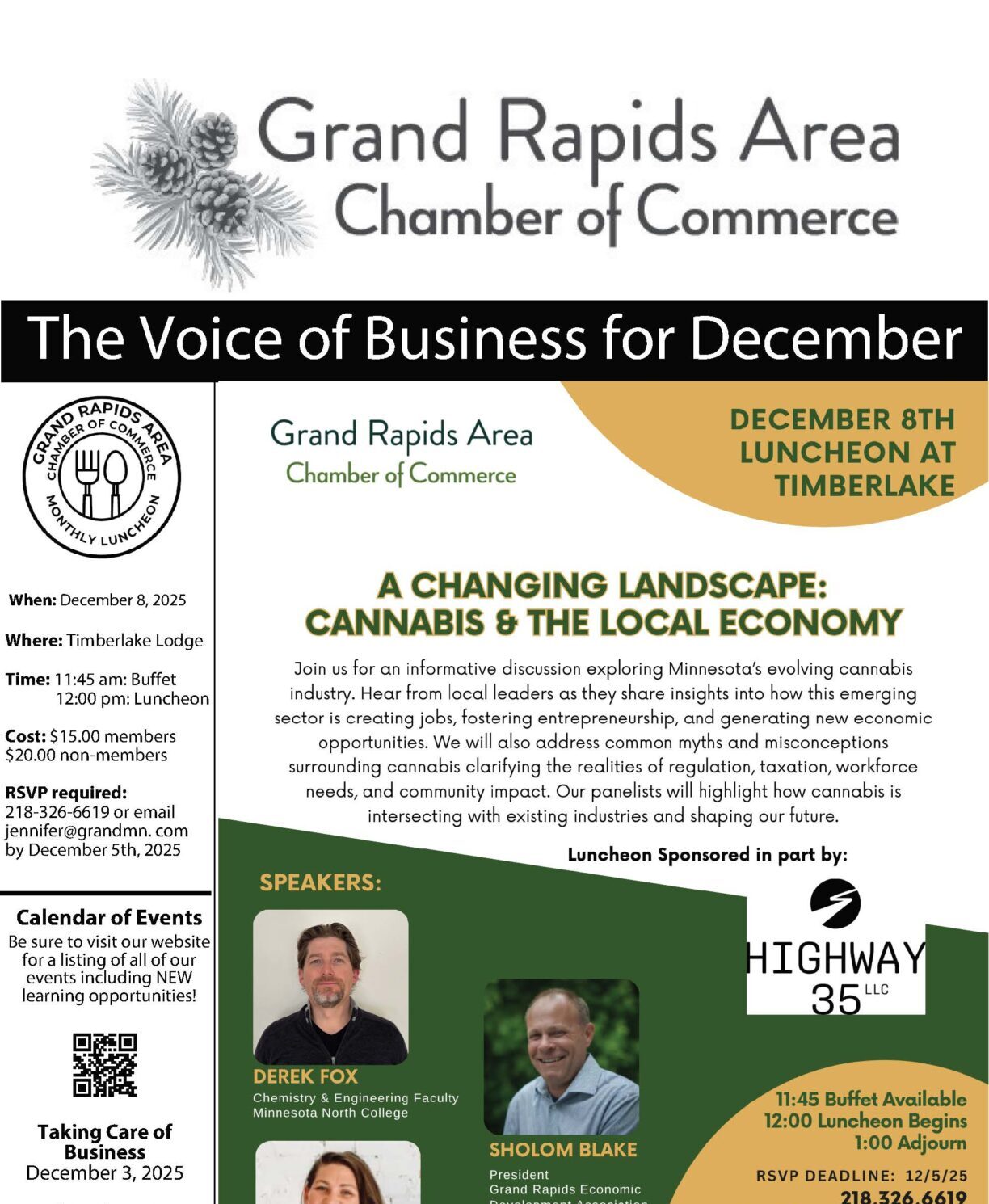 December 2025 Monthly Newsletter